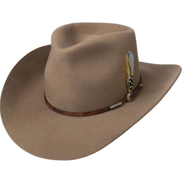 Topi Cowboy dengan Lapisan Bulu Hangat